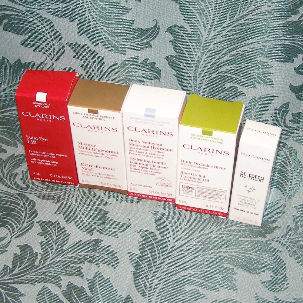 NEW - 6pc Clarins Custom Gift set bundle - Picture 5 of 16